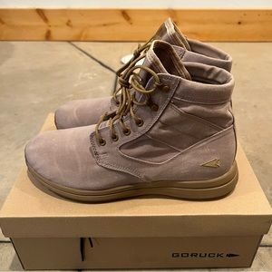 NWOB Goruck Jedburgh Rucking Mid Top Boots Sz 10 Coyote/ Tan Deadstock $175